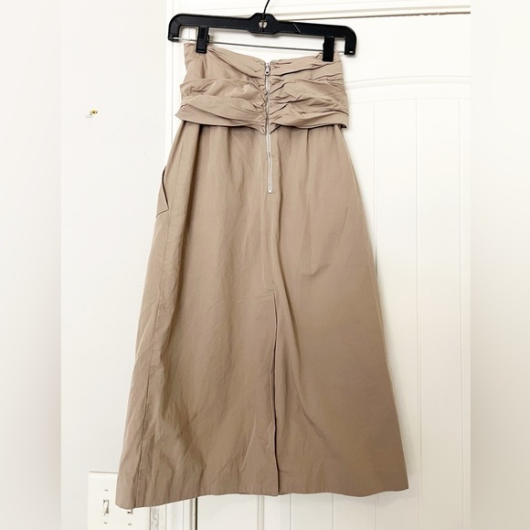 Rokh Twisted Wrap Midi Skirt - Picture 6 of 12